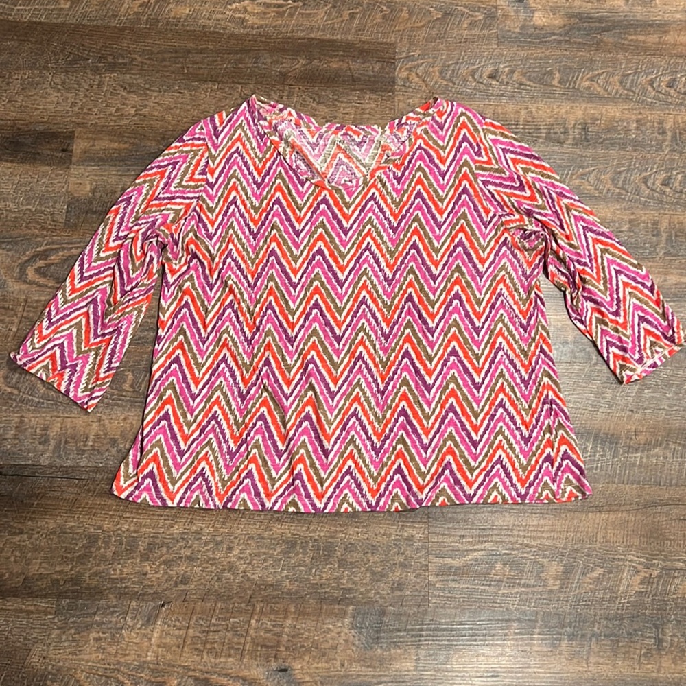 New Directions Women’s 2X 3/4 Sleeve Tee